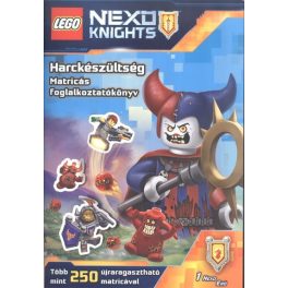   Lego Nexo Knights: Harckészültség /Matricás foglalkoztatókönyv