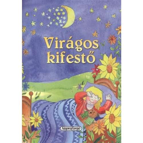 Virágos kifestő