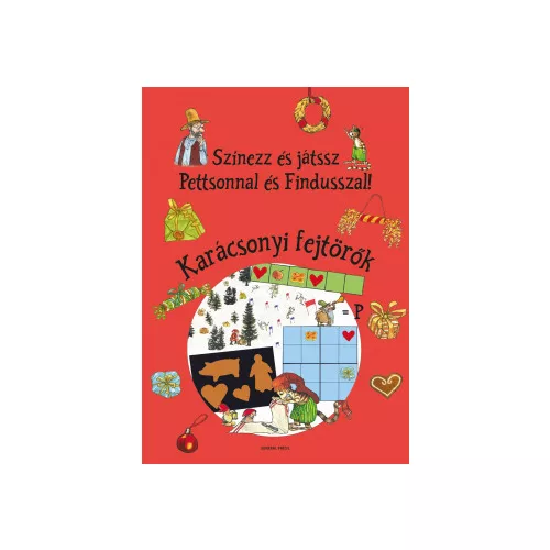 Színezz és játssz Pettsonnal és Findusszal! - Karácsonyi fejtörők §K