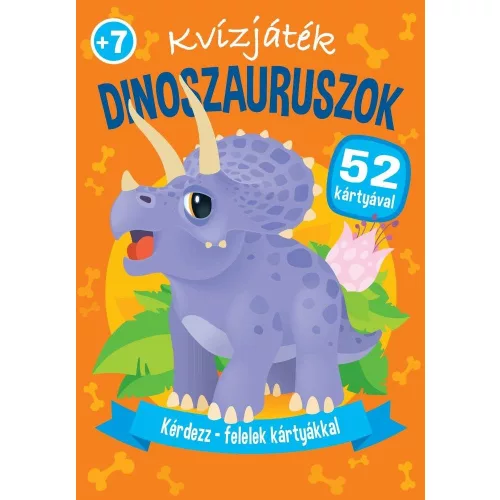 Kvízjáték - Dinoszauruszok - Kérdezz-felelek kártyákkal