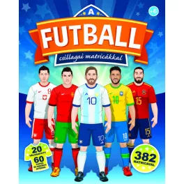 A futball csillagai matricákkal