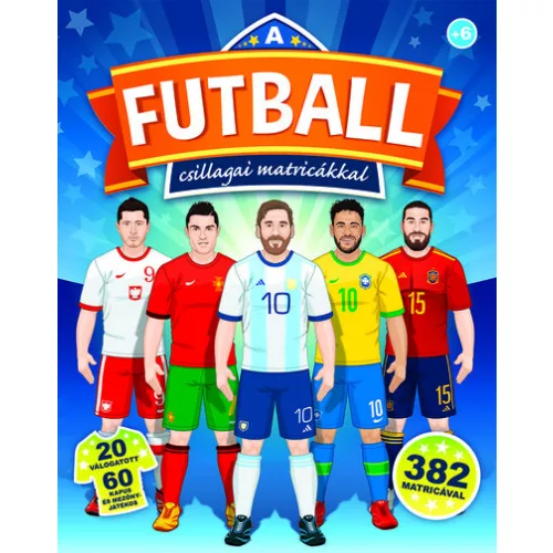 A futball csillagai matricákkal