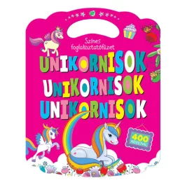 Színes foglalkoztatófüzet unikornisokkal