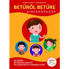   Betűről betűre 1. - Olvasás- és írásfejlesztő feladatok és gyakorlatok (piros)