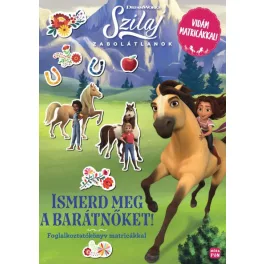   Szilaj - Zabolátlanok - Ismerd meg a barátnőket! - Foglalkoztatókönyv matricákkal