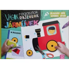 Vágok, ragasztok, rajzolok - Járművek