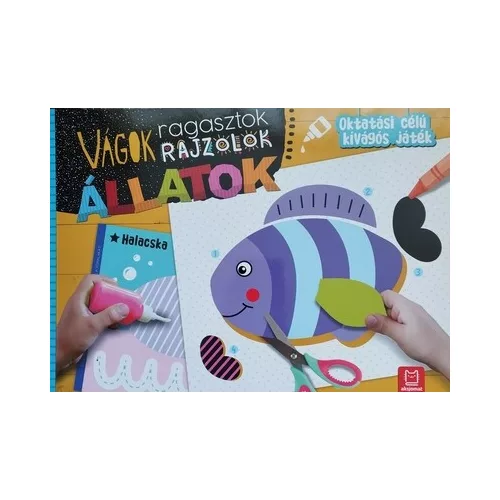 Vágok, ragasztok, rajzolok - Állatok