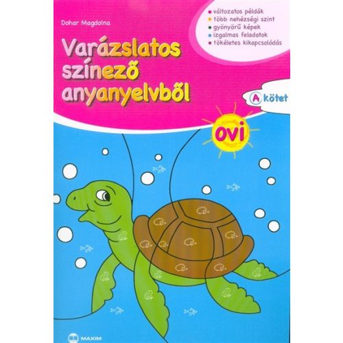 Varázslatos színező anyanyelvből OVI - A kötet