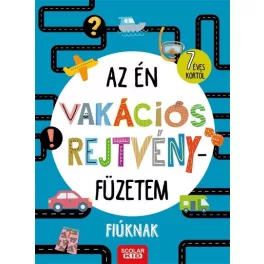 Az én vakációs rejtvényfüzetem - Fiúknak