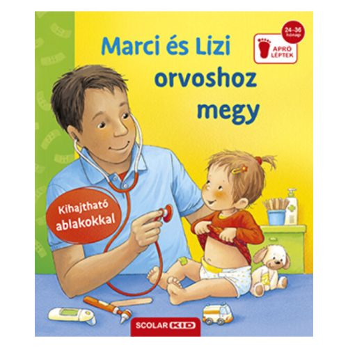 Marci és Lizi orvoshoz megy