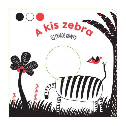 A kis zebra - Ujjbábos könyv