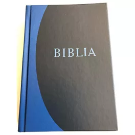   Biblia /Revideált új ford. közepes - kemény , kék , zöld borítóval