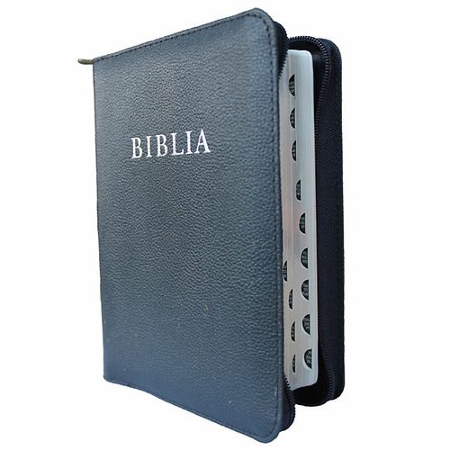 Biblia /Revideált, új fordítású /bőr, zipzáras (2014-es)