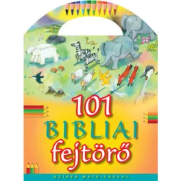 101 bibliai fejtörő - Színes matricákkal
