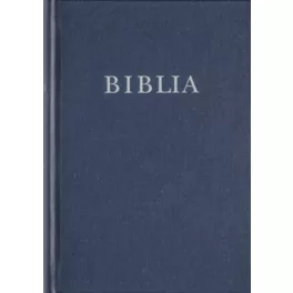   Biblia /Revideált, új fordítású - középméret, vászon (kék)