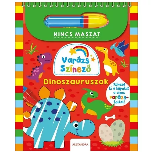 Varázs színező - Dinoszauruszok