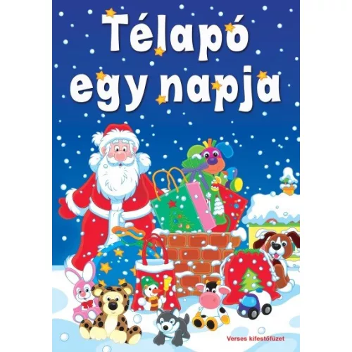 Télapó egy napja - Verses kifestőfüzet §K