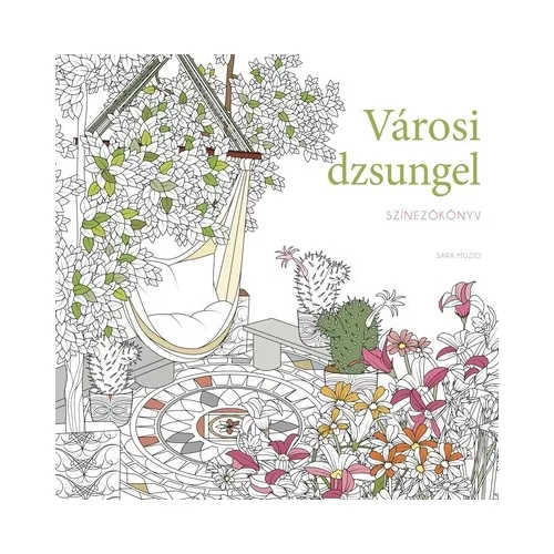 Városi dzsungel - Színezőkönyv