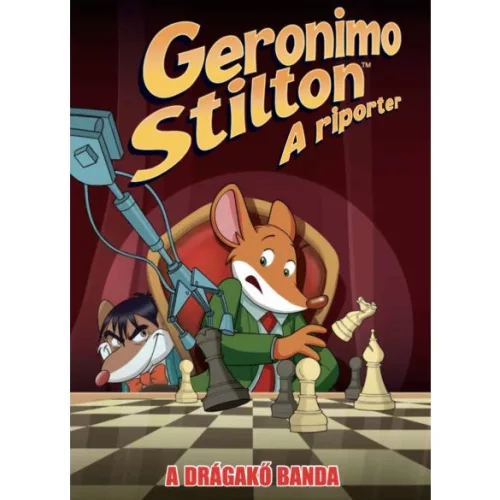 Geronimo Stilton: A riporter - A Drágakő banda (képregény)