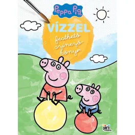 Vízzel festhető színezőkönyv: Peppa malac (új kiadás)