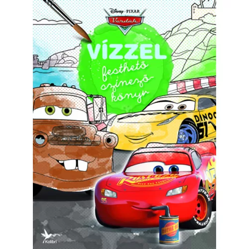 Vízzel festhető színezőkönyv: Verdák (új kiadás)