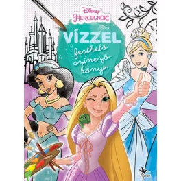   Vízzel festhető színezőkönyv: Disney hercegnők (új kiadás)