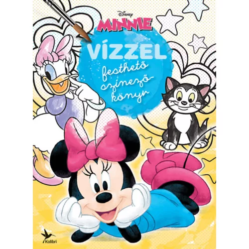 Vízzel festhető színezőkönyv: Minnie (új kiadás)