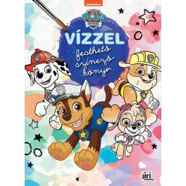   Vízzel festhető színezőkönyv: Mancs őrjárat (új kiadás)