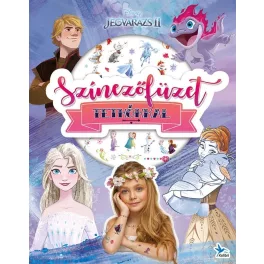 Színezőfüzet tetkókkal - Jégvarázs II. (új kiadás)