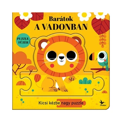 Barátok a vadonban - Kicsi kézbe nagy puzzle - Totyogó könyvtár