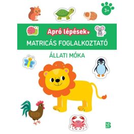 Apró lépések - Állati móka - Matricás foglalkoztató