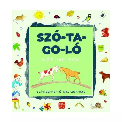 Szótagoló - Népmesék - színezhető rajzokkal