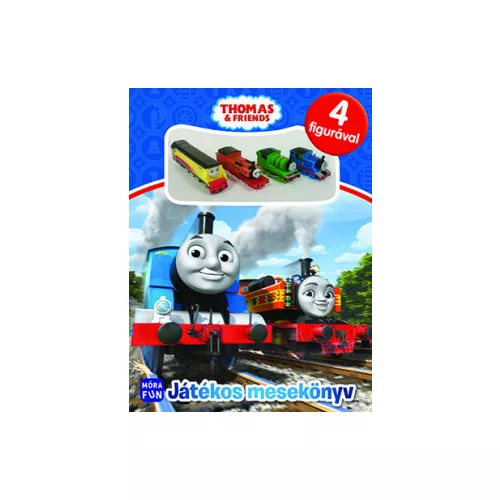 Thomas: Játékos mesekönyv - 4 figurával