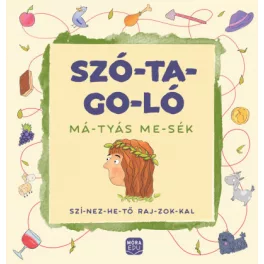 Szótagoló - Mátyás mesék - színezhető rajzokkal