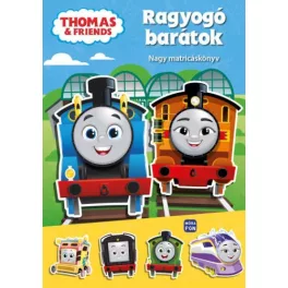   Thomas – Ragyogó barátok - Nagy matricáskönyv - Thomas, a gőzmozdony