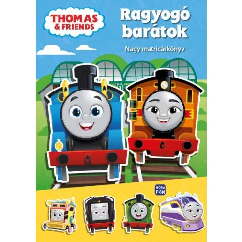Thomas – Ragyogó barátok - Nagy matricáskönyv - Thomas, a gőzmozdony