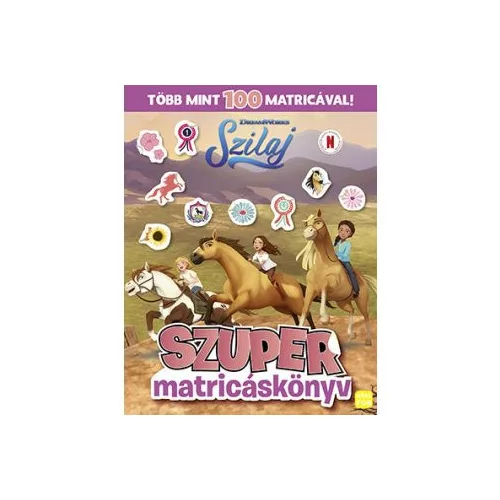 Szilaj - Szuper matricáskönyv - Több mint 100 matricával!