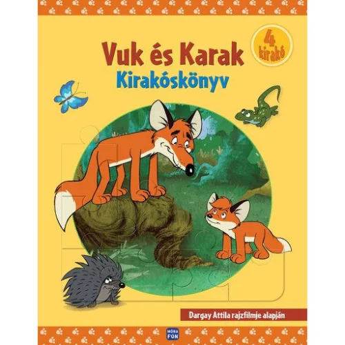 Vuk és Karak - Kirakóskönyv - 5 kirakó (új kiadás)