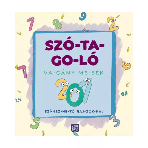 Szótagoló - Va-gány me-sék szí-nez-he-tő raj-zok-kal