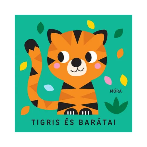 Tigris és barátai - Zörgő textilkönyv rágókával