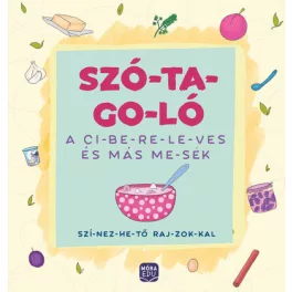  Szótagoló - A ci-be-re-le-ves és más me-sék -szí-nez-he-tő raj-zok-kal