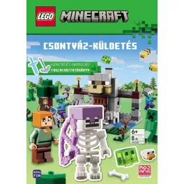   Lego Minecraft: Csontváz-küldetés - Kereső és matricás foglalkoztatókönyv