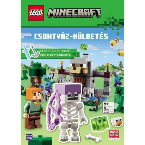 Lego Minecraft: Csontváz-küldetés - Kereső és matricás foglalkoztatókönyv