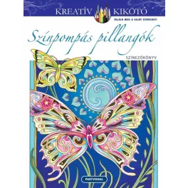   Színpompás pillangók - Színezőkönyv - Kreatív kikötő