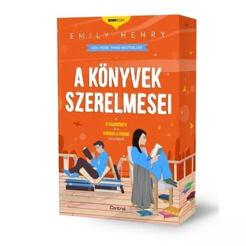 A könyvek szerelmesei - Romkom-sorozat (éldekorált)