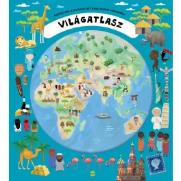   Világatlasz - Fedezd fel a világot hét kihajtható térképpel!