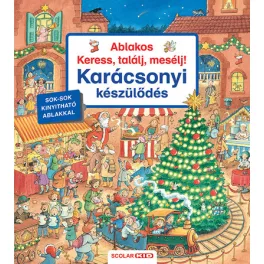   Ablakos Keress, találj, mesélj! - Karácsonyi készülődés §K