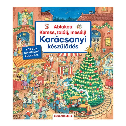 Ablakos Keress, találj, mesélj! - Karácsonyi készülődés §K