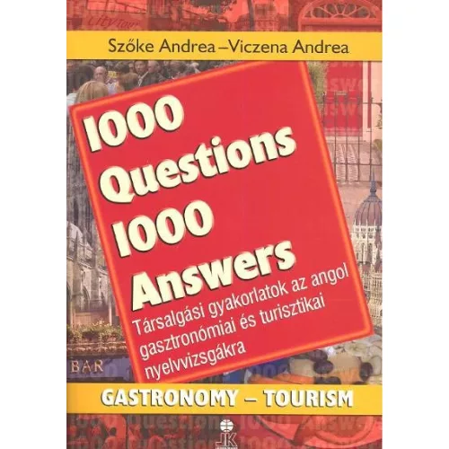 1000 KÉRDÉS 1000 VÁLASZ TURISZTIKA /ANGOL /LX-0114