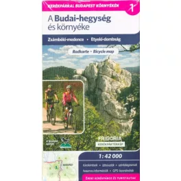   Budai-hegység és környéke kerékpáros és turistatérkép 1:42 000 - Zsámbéki-medence - Etyeki-dombság